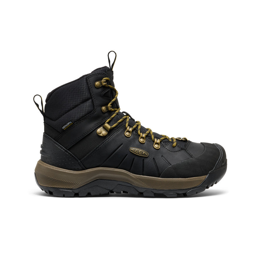 Men's Revel IV Polar Waterproof Boot - Black/Lemon Curry