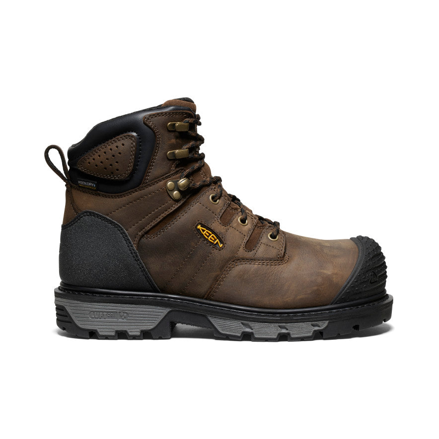 Men's CSA Camden 6" Waterproof Boot (Carbon Toe) - Dark Earth/Black