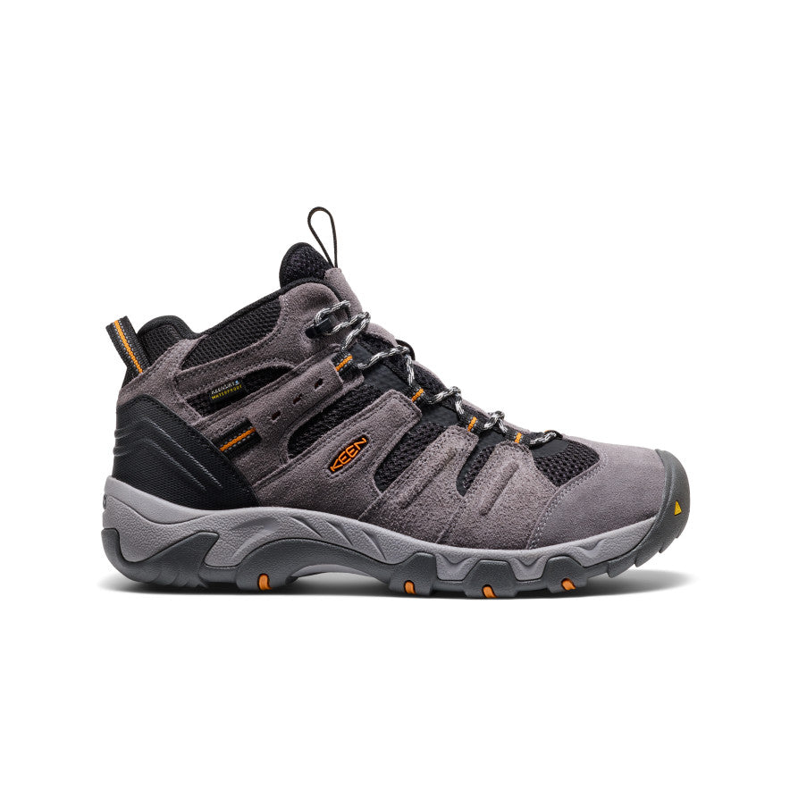 Men's Headout Waterproof Hiking Boot - Magnet/Orange Pepper