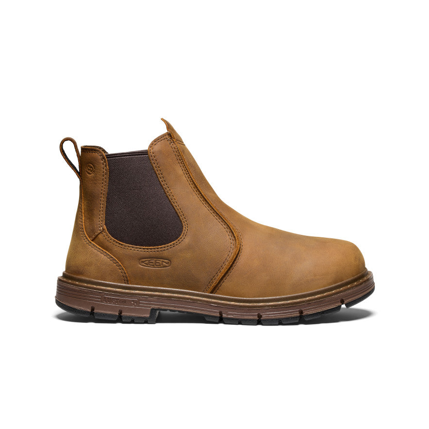 Men's San Jose Chelsea 90° Heel Boot (Soft Toe) - Belgian/Gum